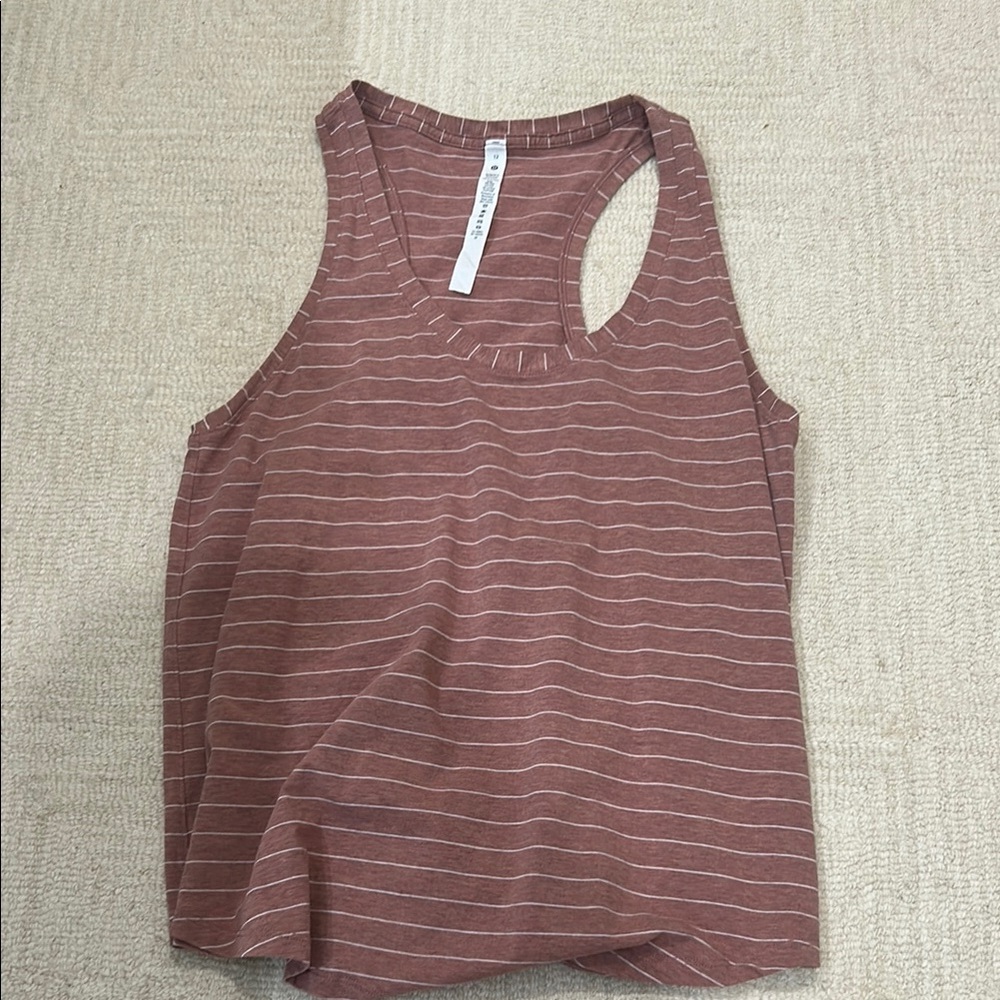 Lululemon Athletica Pink Sleeveless Tank Top